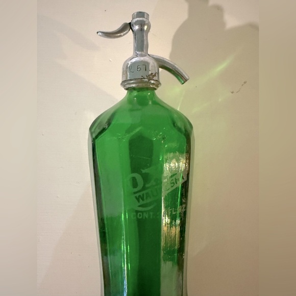 Roxo Waukesha Vintage Green Seltzer Bottle, 26oz - Picture 2 of 2